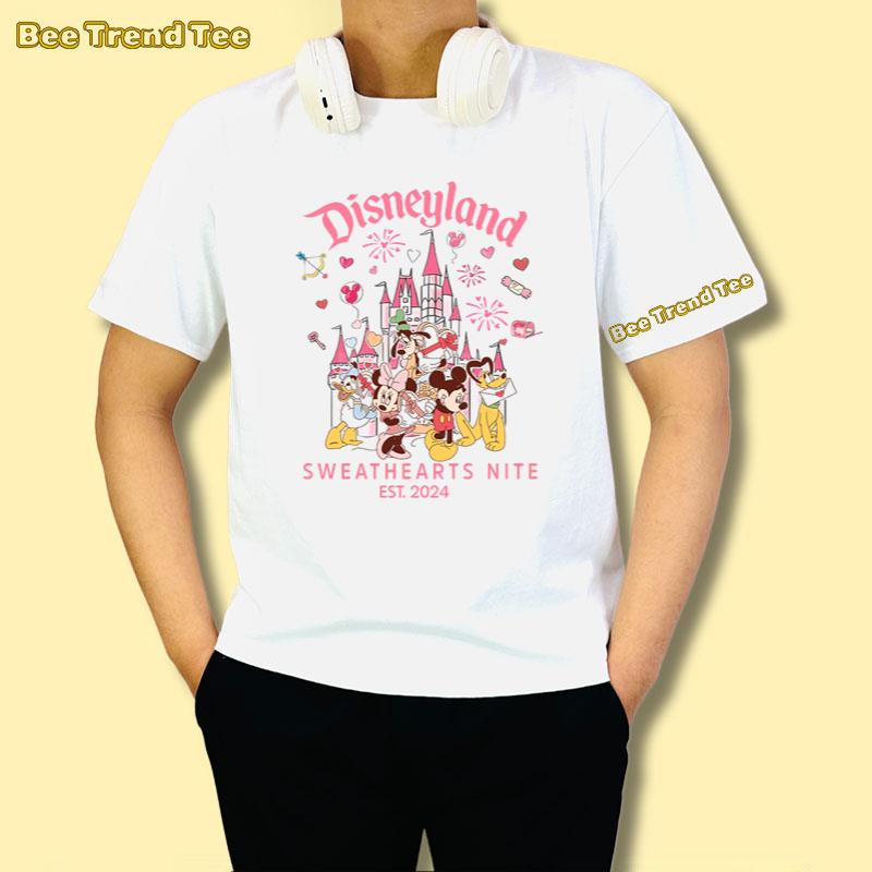 Disneyland Sweethearts Nite Mouse Cartoon Est 2024 Shirt